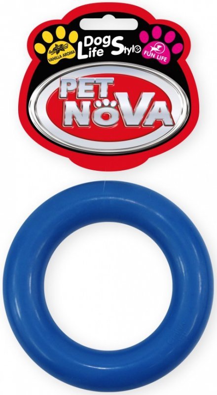Pet Nova Ringo 9cm niebieskie, aromat wanilia