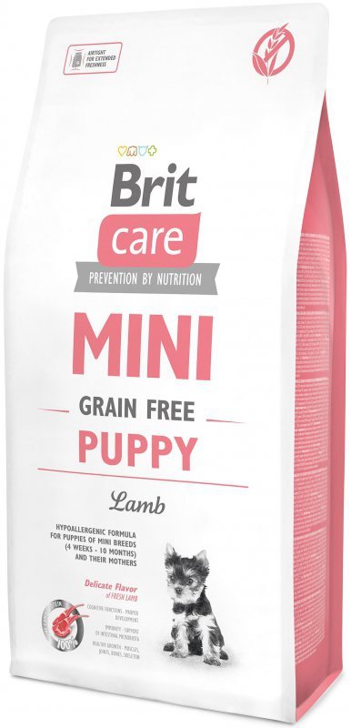 Brit Care Mini Grain Free Puppy Lamb karma dla szczeniąt z jagnięciną 2kg