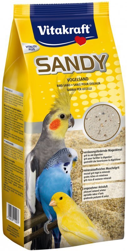 Vitakraft 5238 Sandy Plus 2,5kg piasek dla ptaków