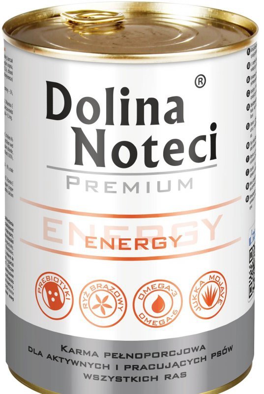 Dolina Noteci energy puszka dla psa 400g