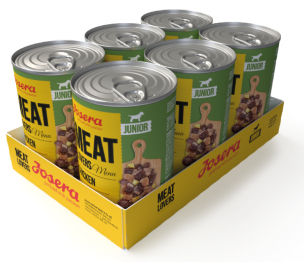 JOSERA Meatlovers Junior Menu Chicken 6x400g
