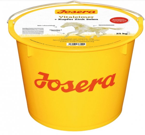 JOSERA Vitaleimer 25kg lizawka miedź cynk selen