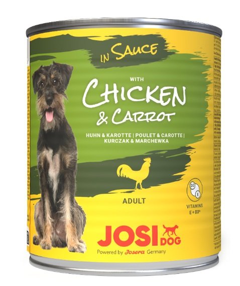 JosiDog puszka Chicken Carrot sos 830g