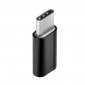 Adapter ładowarki Micro USB do USB Typ C [PA30] czarny 