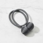 Spinka na magnes do upięcia firan i zasłon - Grafit