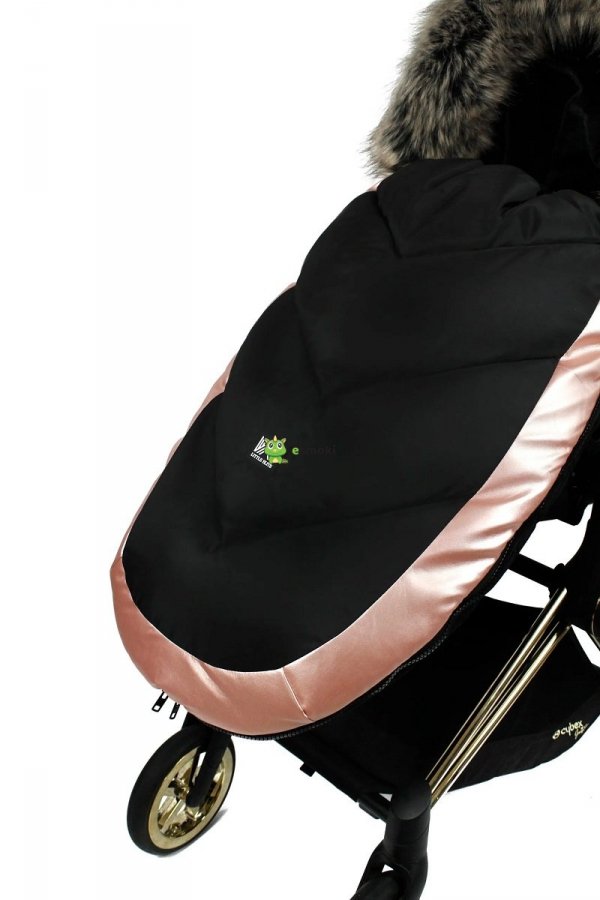 3w1 śpiwór śpiworek do wózka  z futerkiem 0 - 36 mc różowy POLSKI PRODUKT premium  LITTLE ELITE PRIME SUBLIME