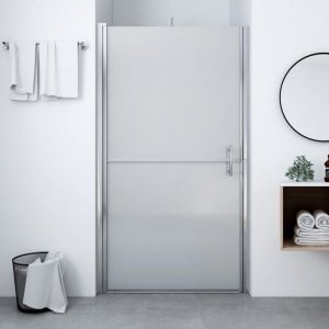 Drzwi prysznicowe, hartowane szkło mrożone, 100x178 cm