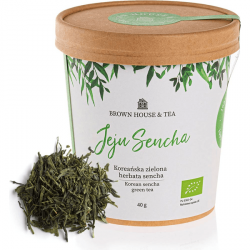 Jeju Sencha - koreańska organiczna zielona herbata sencha, 40 g