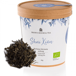 Shui Xian - chińska organiczna herbata oolong turkusowa, 40 g
