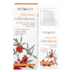 Lekki krem rokitnikowy z dozownikiem, 50ml