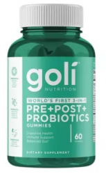 GOLI NUTRITION Pre+Post+Probiotics Gummies (60 żelek)