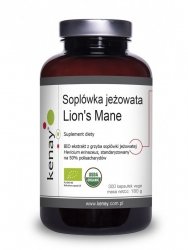 KENAY EKO Soplówka Jeżowata - Lion's Mane (300 kaps.)