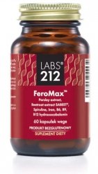 LABS212 FeroMax - Żelazo i Ferrytyna (60 kaps.)
