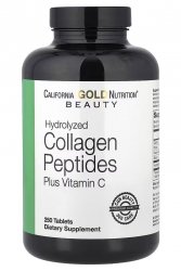 Hydrolyzed Collagen Peptides i Vitamin C | Hydrolizowane Peptydy Kolagenu z Witaminą C 250 tab.