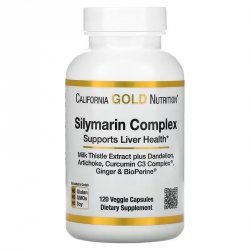California Gold Nutrition Silymarin Complex 120 kaps.