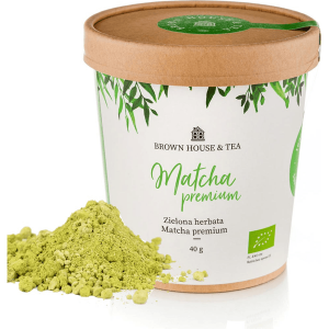 Matcha - zielona organiczna sproszkowana herbata matcha premium, 40 g