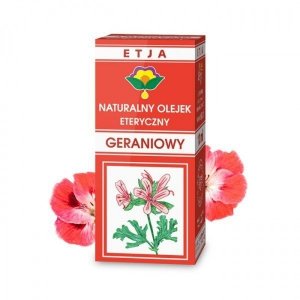 Naturalny olejek eteryczny geraniowy, 10 ml