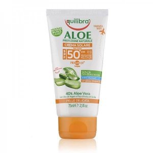 Aloesowy krem przeciwsłoneczny SPF 50+ UVA, UVB, 75 ml
