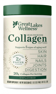 GREAT LAKES WELLNESS Grass-Fed Bovine Collgen Peptides - Kompleks peptydów kolagenowych (454 g)