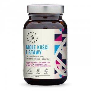 AURA HERBALS Moje Kości i Stawy - Mocne Wsparcie (60 kaps.)