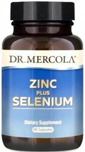 DR. MERCOLA Zinc plus Selenium - Cynk i Selen (90 kaps.)