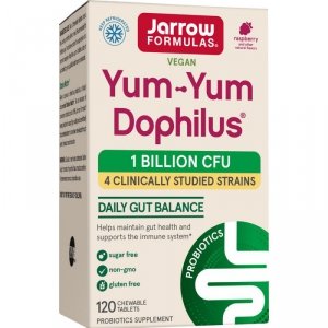 JARROW FORMULAS Probiotyk Yum-Yum Dophilus (120 tabl.)
