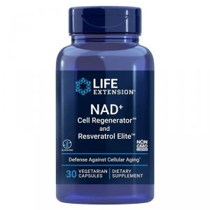 LIFE EXTENSION NAD+ Cell Regenerator and Resveratrol Elite (30 kaps.)