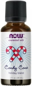 NOW FOODS Candy Cane Oil Blend - Mieszanka na Święta (30 ml)