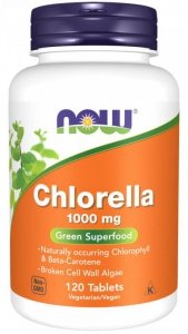 NOW FOODS Chlorella 1000 mg (120 tabl.)