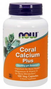 NOW FOODS Coral Calcium Plus (100 kaps.)