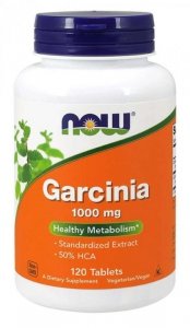 NOW FOODS Garcinia - Garcinia Cambogia 50% HCA 1000 mg (120 tabl.)