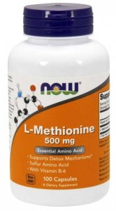 NOW FOODS L-Metionina (100 kaps.)