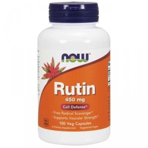 NOW FOODS Rutyna 450 mg (100 kaps.)