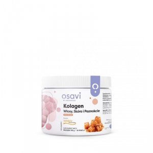 OSAVI Kolagen włosy, skóra i paznokcie - Słony karmel (150 g)