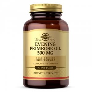 SOLGAR Evening Primrose Oil 500 mg - Olej z Wiesiołka 500 mg  (180 kaps.)