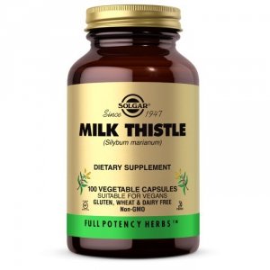 SOLGAR FP Milk Thistle - Ostropest Plamisty (100 kaps.)