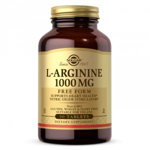 SOLGAR L-Arginine - L-arginina 1000 mg (90 tabl.)