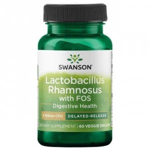 SWANSON Lactobacillus Rhamnosus with FOS (60 kaps.)