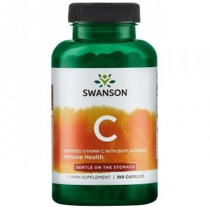 SWANSON Witamina C 500 buforowana z bioflawonoidami (100 kaps.)