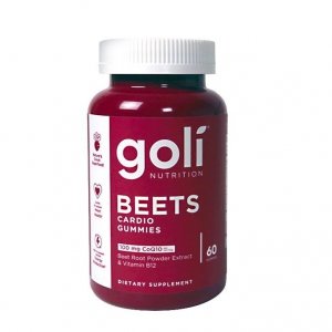 GOLI NUTRITION Beets Cardio - Burak (60 żelek)
