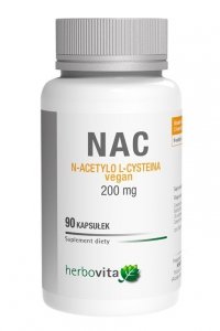 HERBOVITA NAC N-acetylo L-cysteina (90 kaps.)
