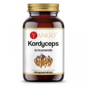 YANGO Kordyceps - ekstrakt 10% polisacharydów (90 kaps.)