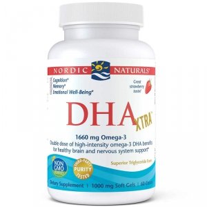 NORDIC NATURALS DHA Xtra Omega-3 Oil (60 kaps.)