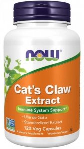 NOW FOODS Cat's Claw - Koci Pazur ekstrakt (120 kaps.)