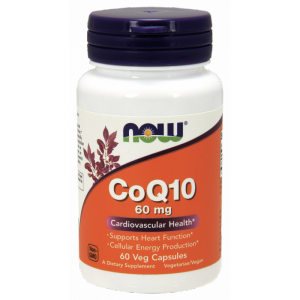 NOW FOODS Koenzym Q10 60 mg (60 kaps.)