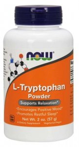 NOW FOODS L-Tryptofan (57 g)