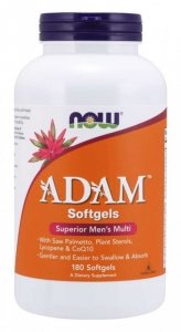 NOW FOODS Multiwitamina i Składniki Mineralne dla Mężczyzn ADAM (180 kaps.)
