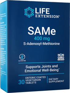 LIFE EXTENSION SAMe 400 mg (30 tabl.)