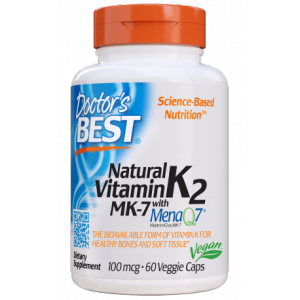 DOCTOR'S BEST Witamina K2 MK7 100 mcg (60 kaps.)