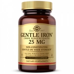 SOLGAR Gentle Iron 25 mg (90 kaps.)